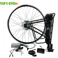 Top e-cycle juego completo de kit dc motor 250W kit de bicicleta eléctrica